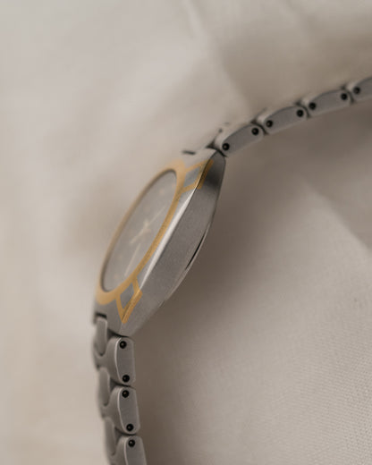 Vintage 1990 Omega Seamaster Polaris in 18k YG/SS