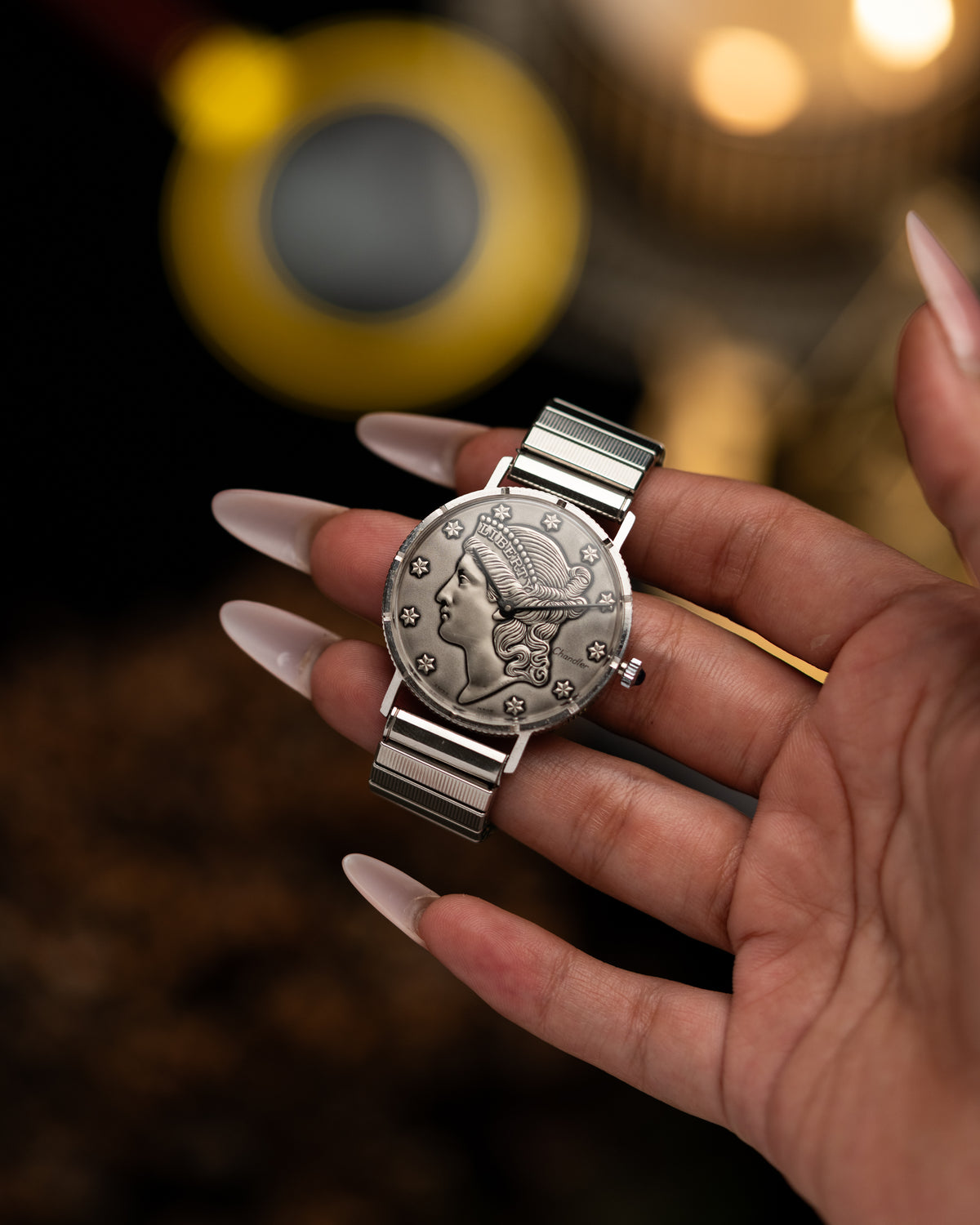 1960s Vintage Chandler Liberty Coin