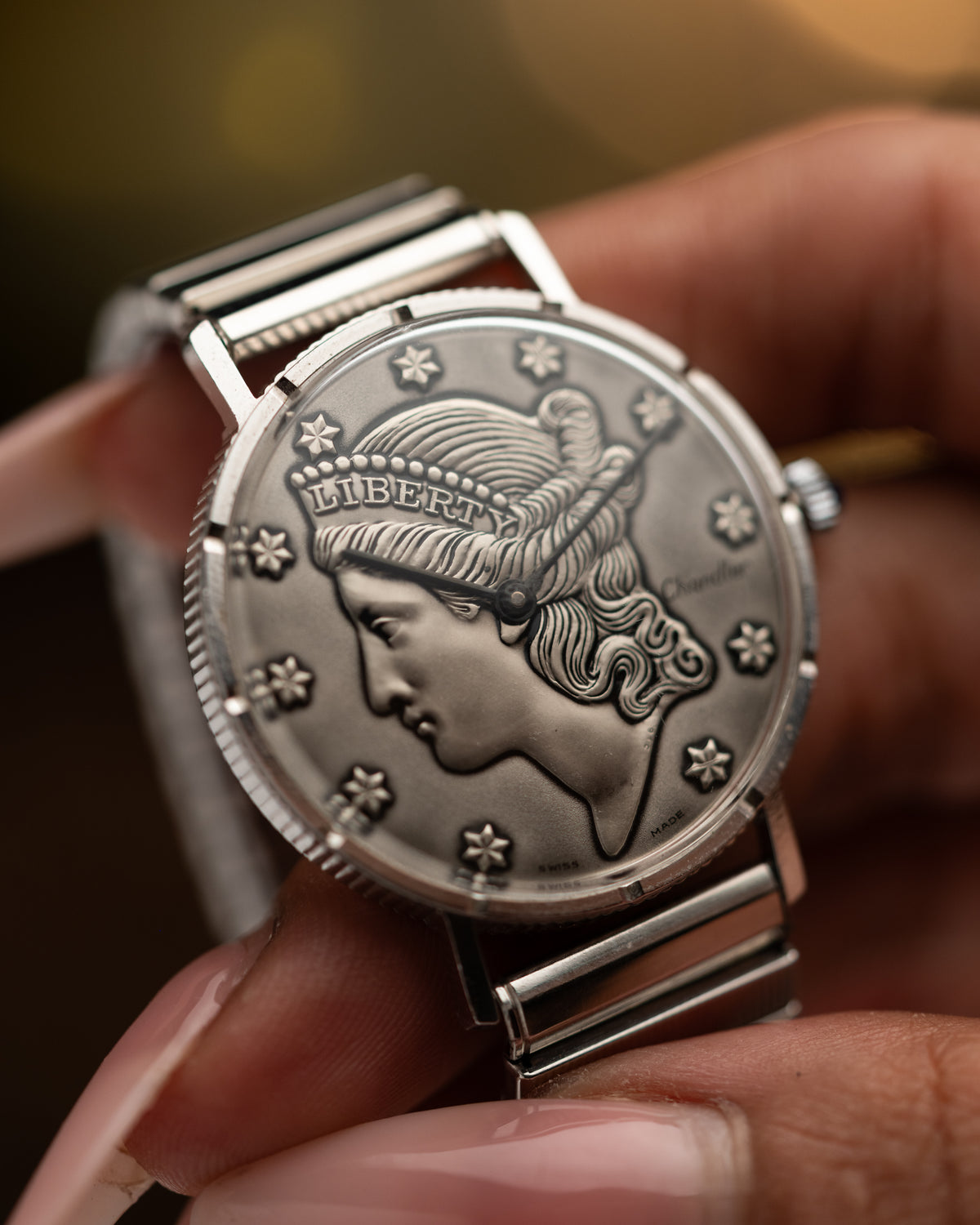 1960s Vintage Chandler Liberty Coin