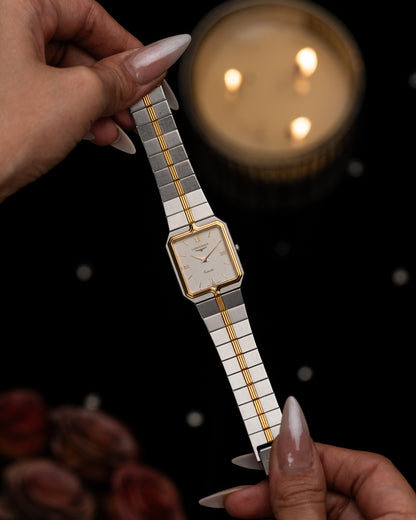 1980s Longines Flagship Two-Tone