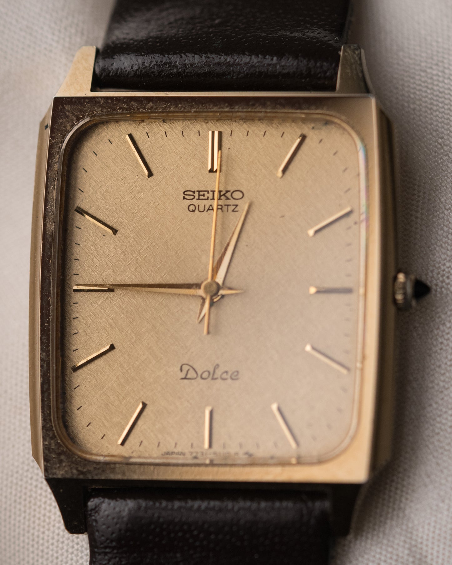 Vintage 1980s Seiko Dolce Tank