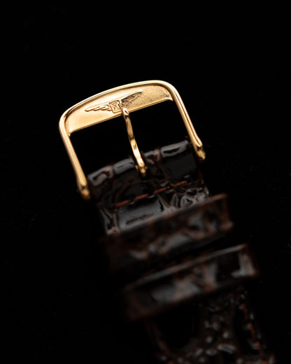1970s Vintage Longines Gold Rectangle