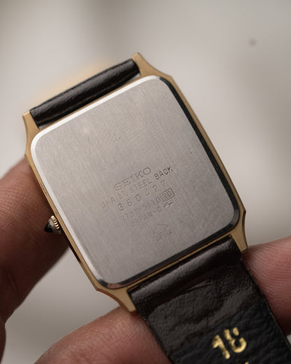 Vintage 1980s Seiko Dolce Tank