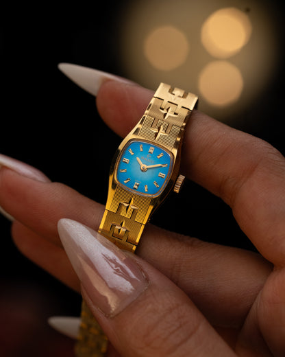 1970s Vintage Rado Cobalt Star Bracelet