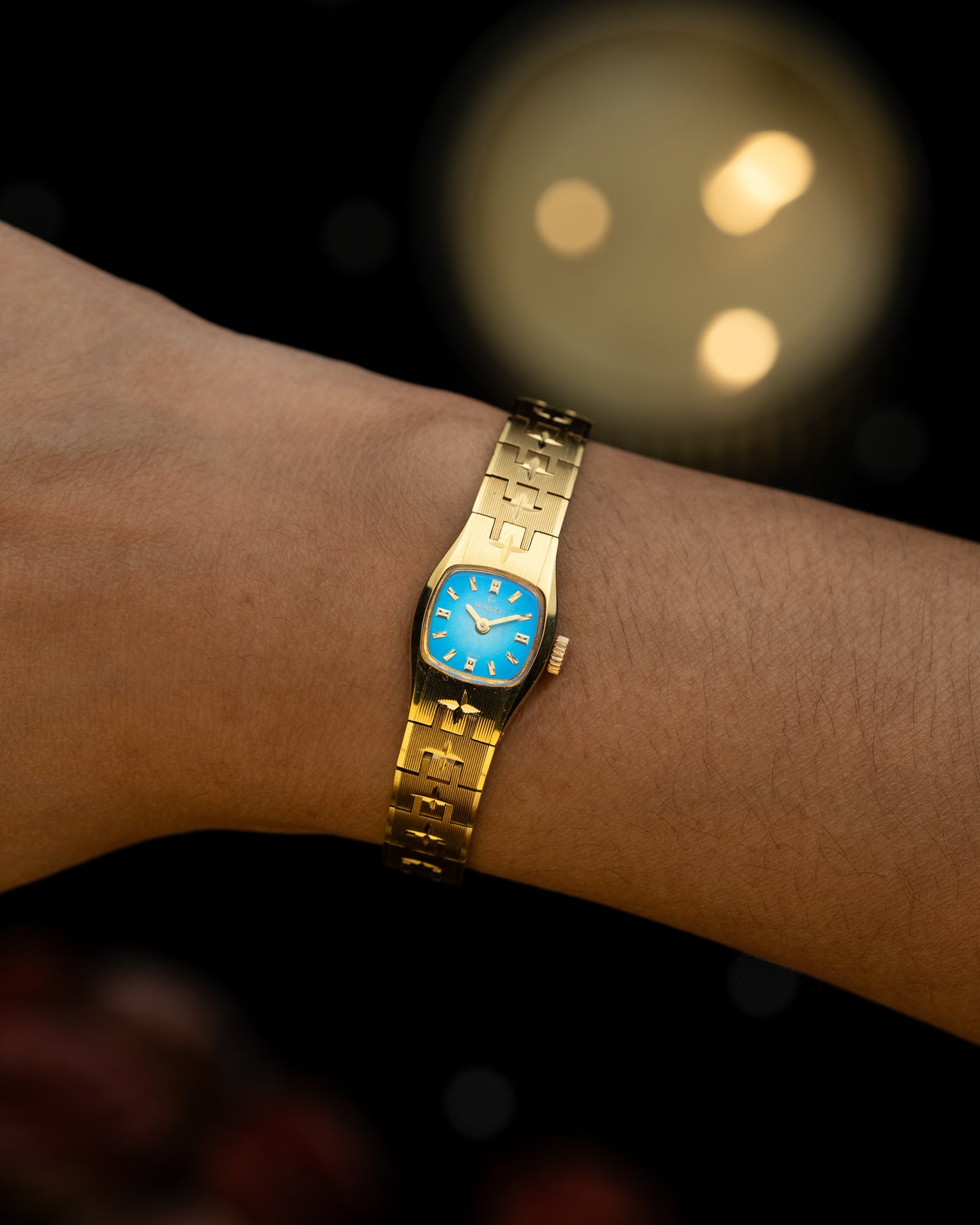 1970s Vintage Rado Cobalt Star Bracelet