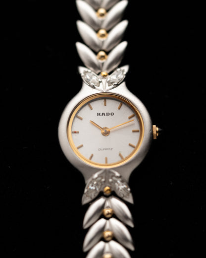 1980s Vintage Rado Leaf Bracelet