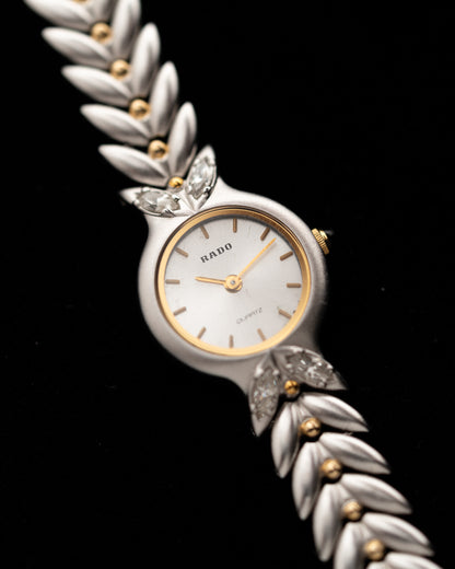 1980s Vintage Rado Leaf Bracelet