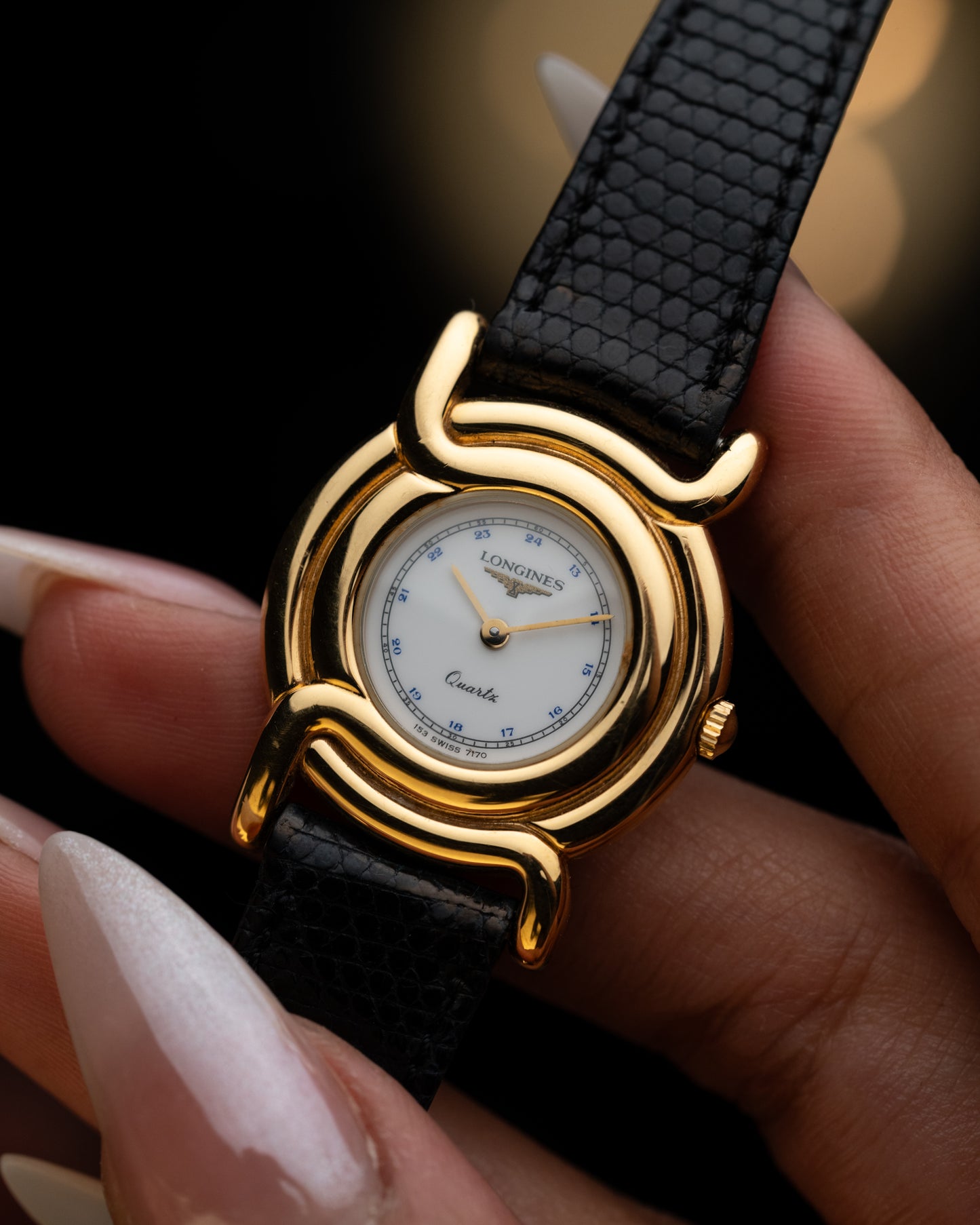 1980s Vintage Longines Serpentine