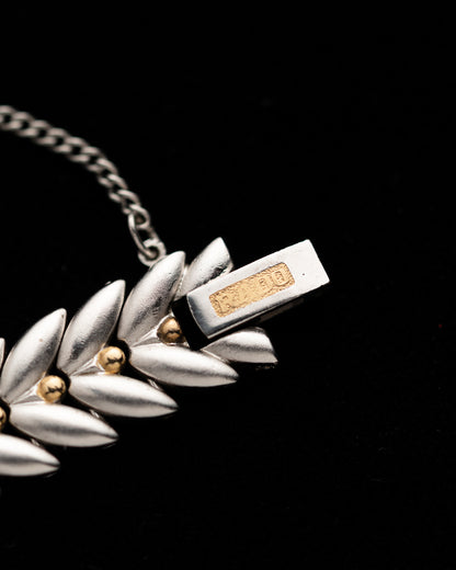 1980s Vintage Rado Leaf Bracelet