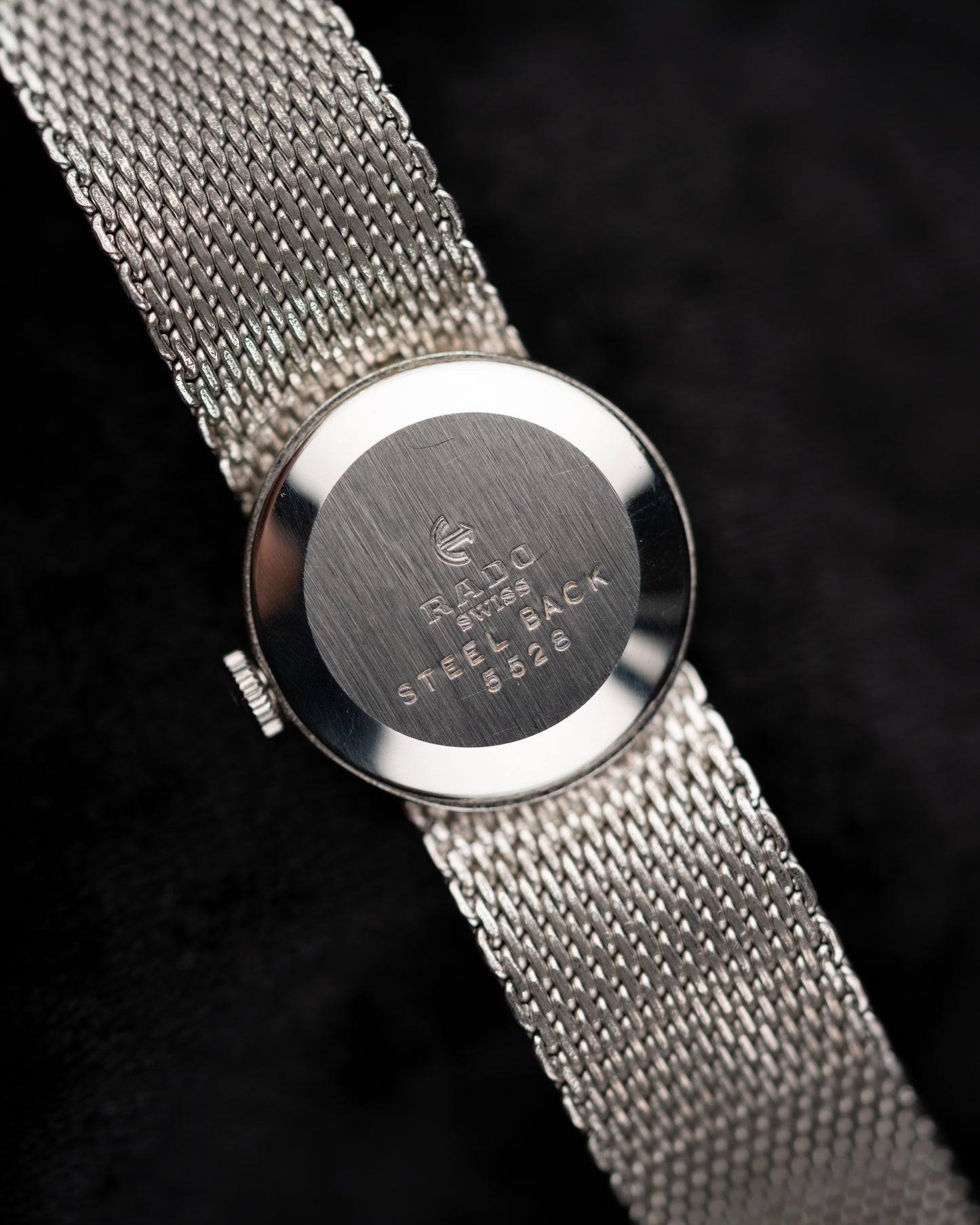 1970s Rado Jade Diamond Bezel