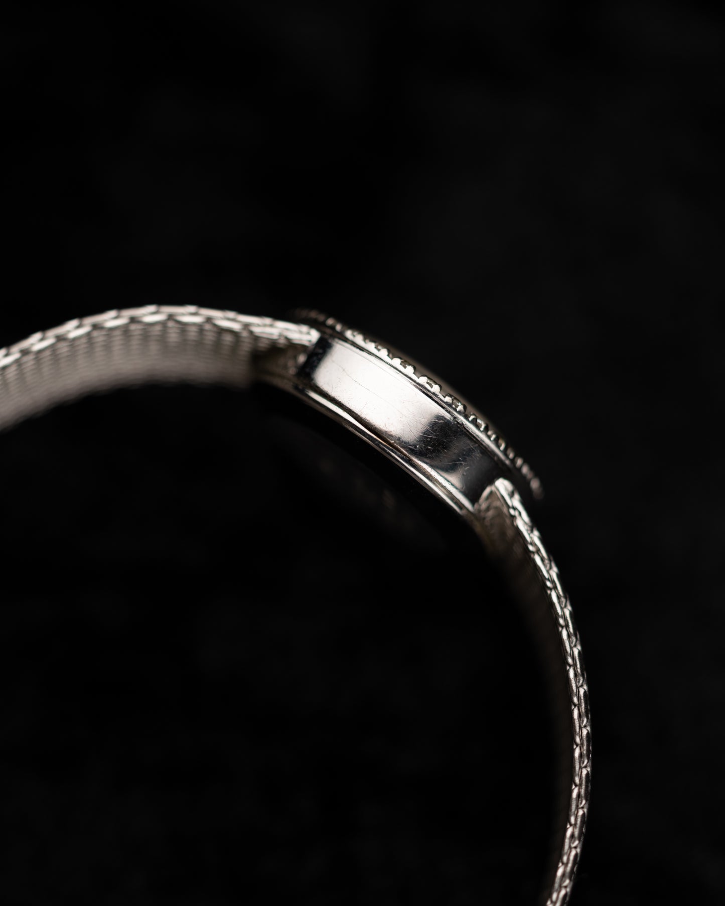 1970s Rado Jade Diamond Bezel