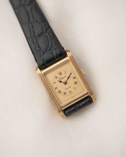 1980s Vintage Longines Tank 150th Anniversary