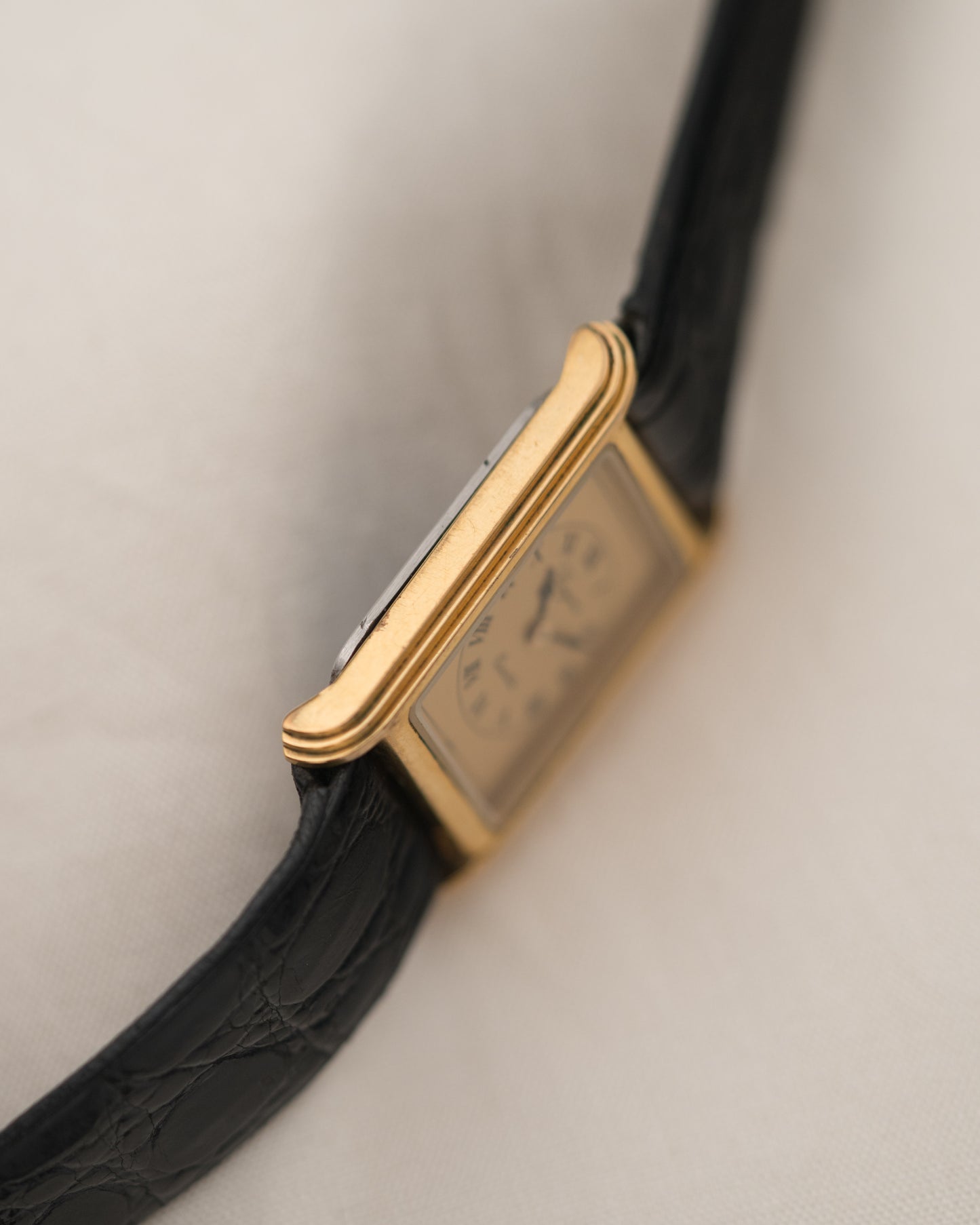1980s Vintage Longines Tank 150th Anniversary