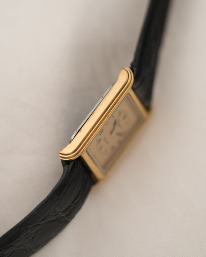 1980s Vintage Longines Tank 150th Anniversary