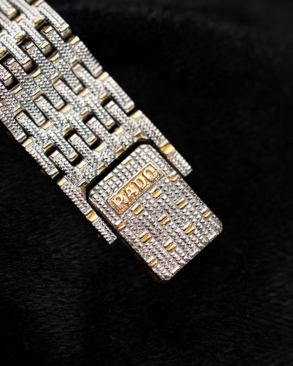 1990s Rado Textured Dual Tone