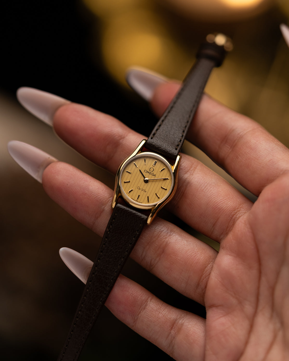 1980s Vintage Omega De Ville