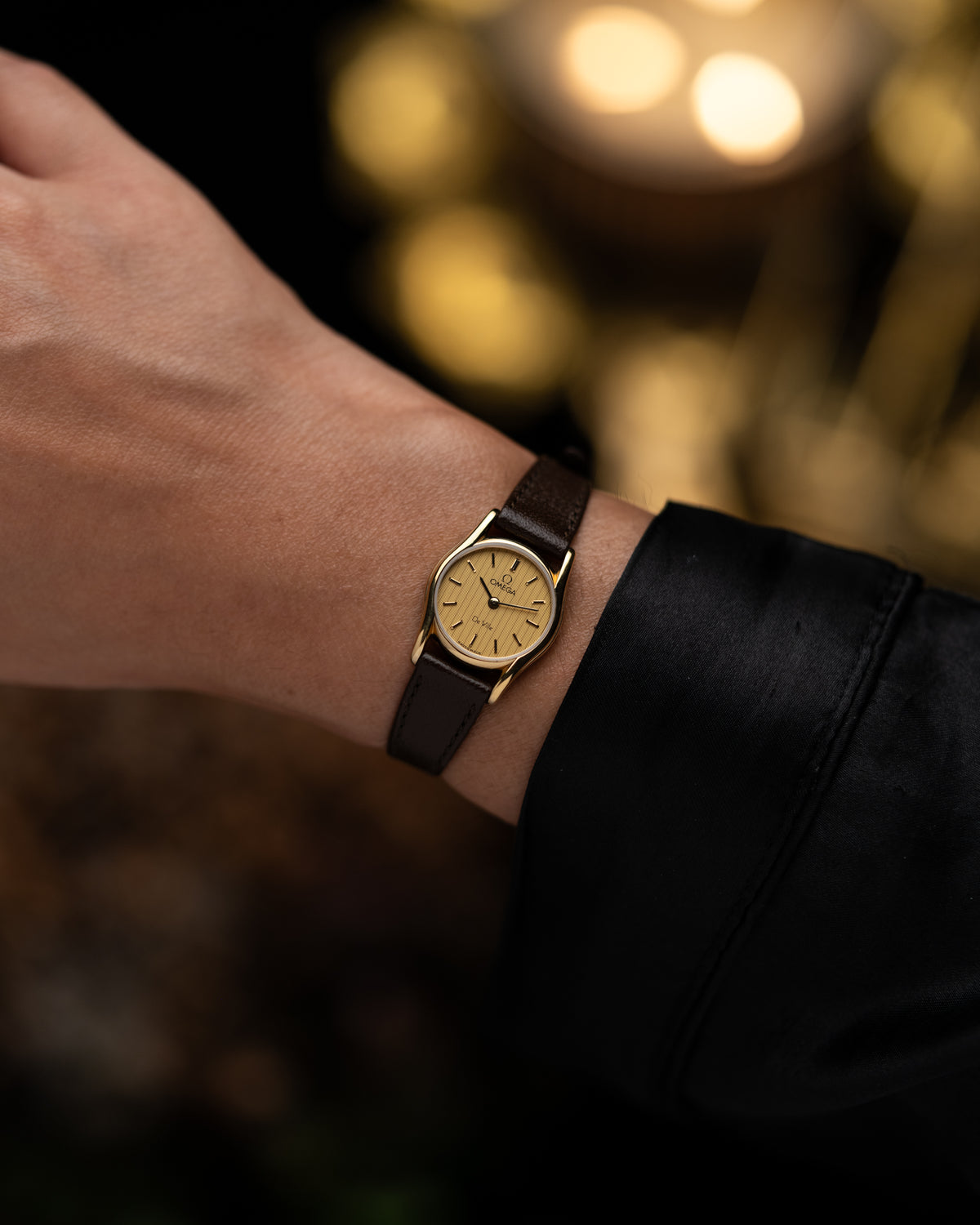 1980s Vintage Omega De Ville