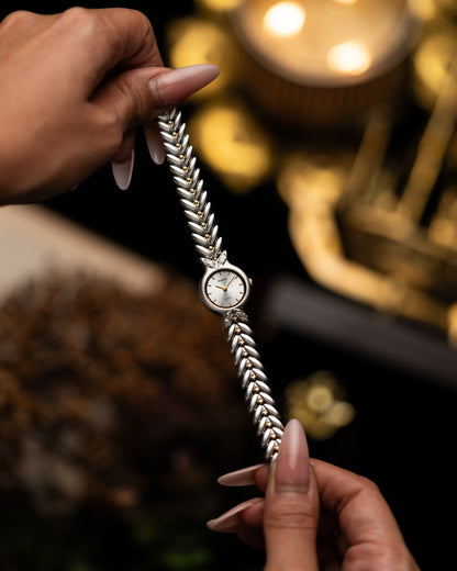 1980s Vintage Rado Leaf Bracelet