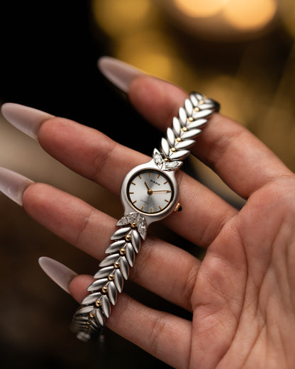 1980s Vintage Rado Leaf Bracelet