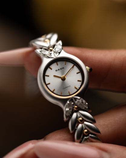 1980s Vintage Rado Leaf Bracelet