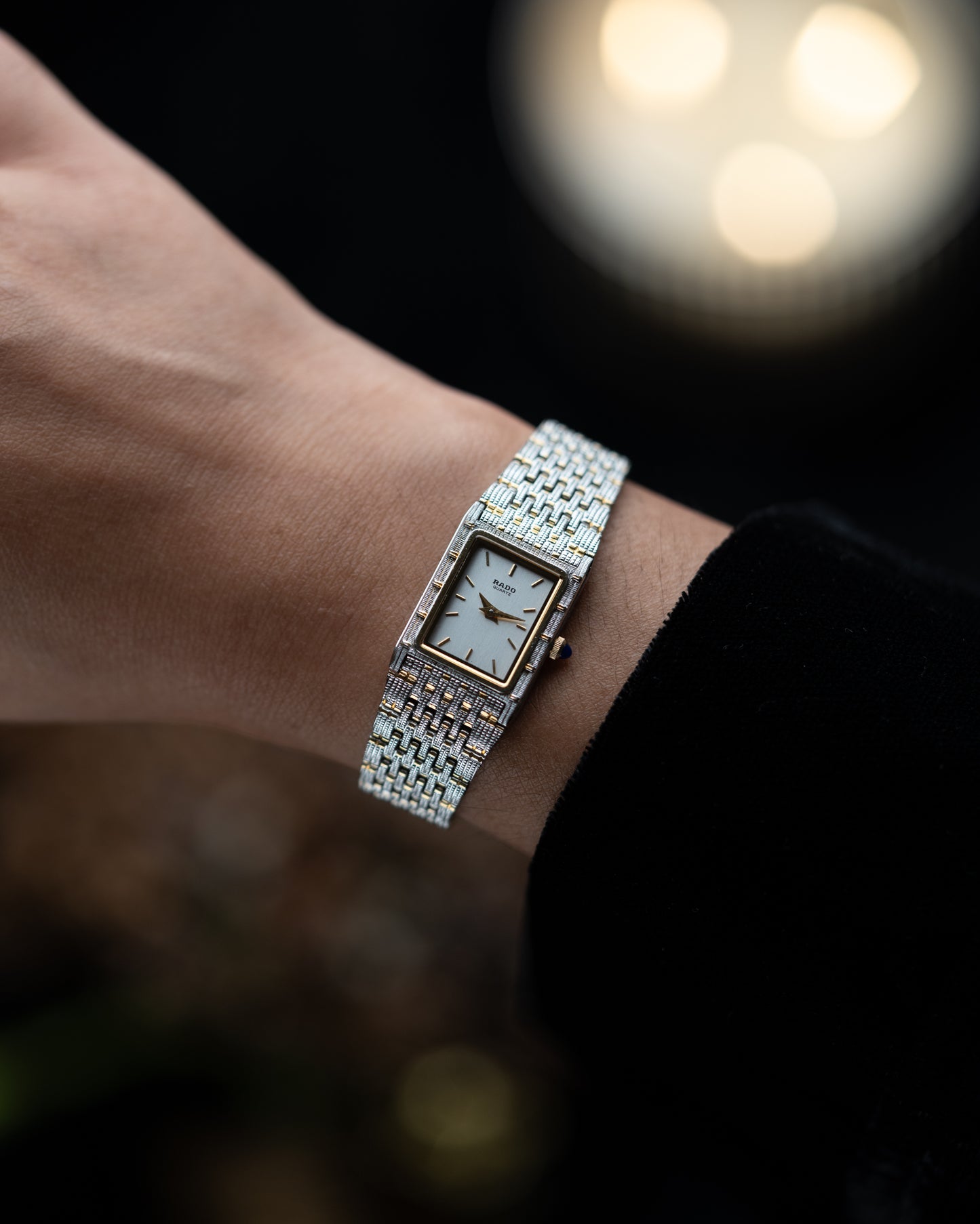 1990s Rado Textured Dual Tone