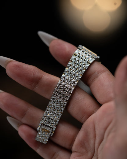 1990s Rado Textured Dual Tone