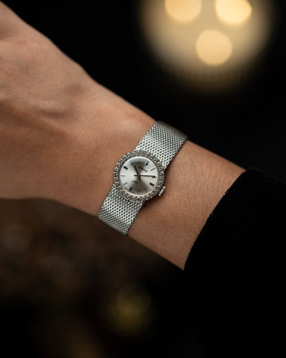 1970s Rado Jade Diamond Bezel