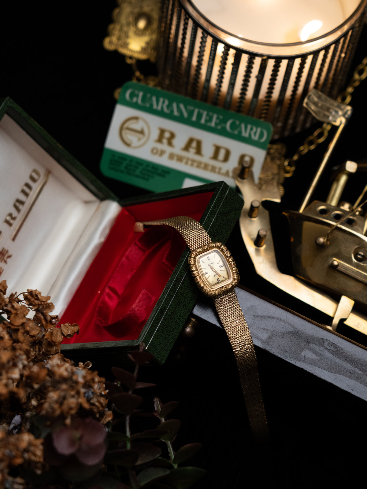 1970s Vintage Rado Jade