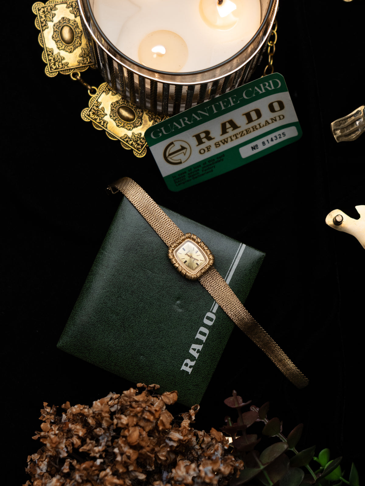 1970s Vintage Rado Jade