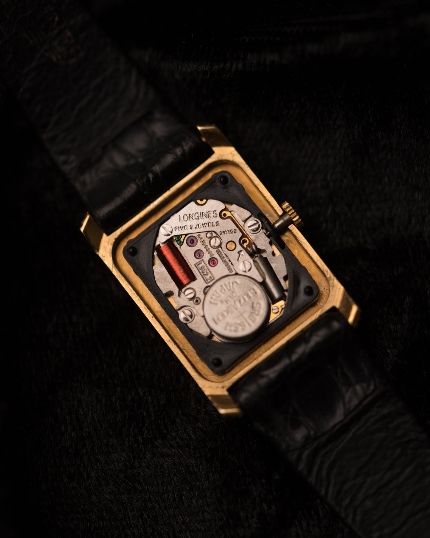 1980s Vintage Longines Tank 150th Anniversary