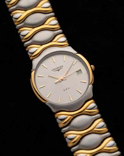 1990s Vintage Longines Wave Bracelet