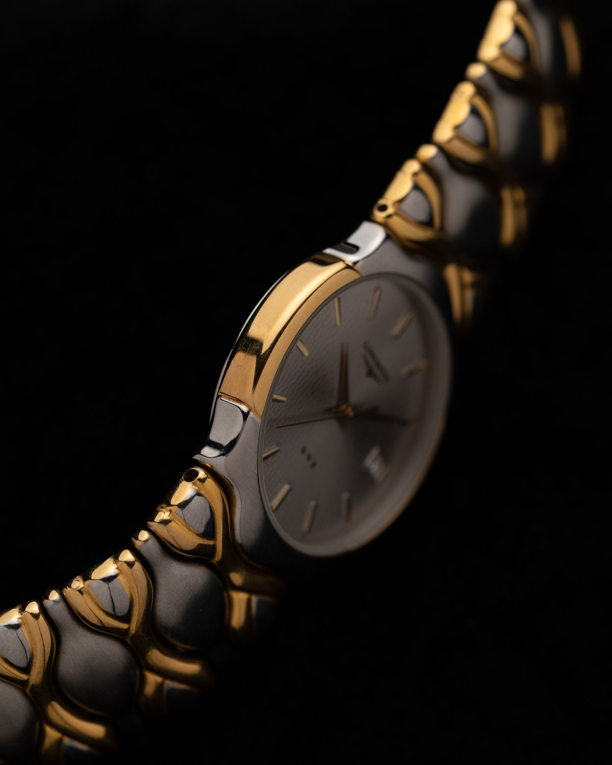 1990s Vintage Longines Wave Bracelet