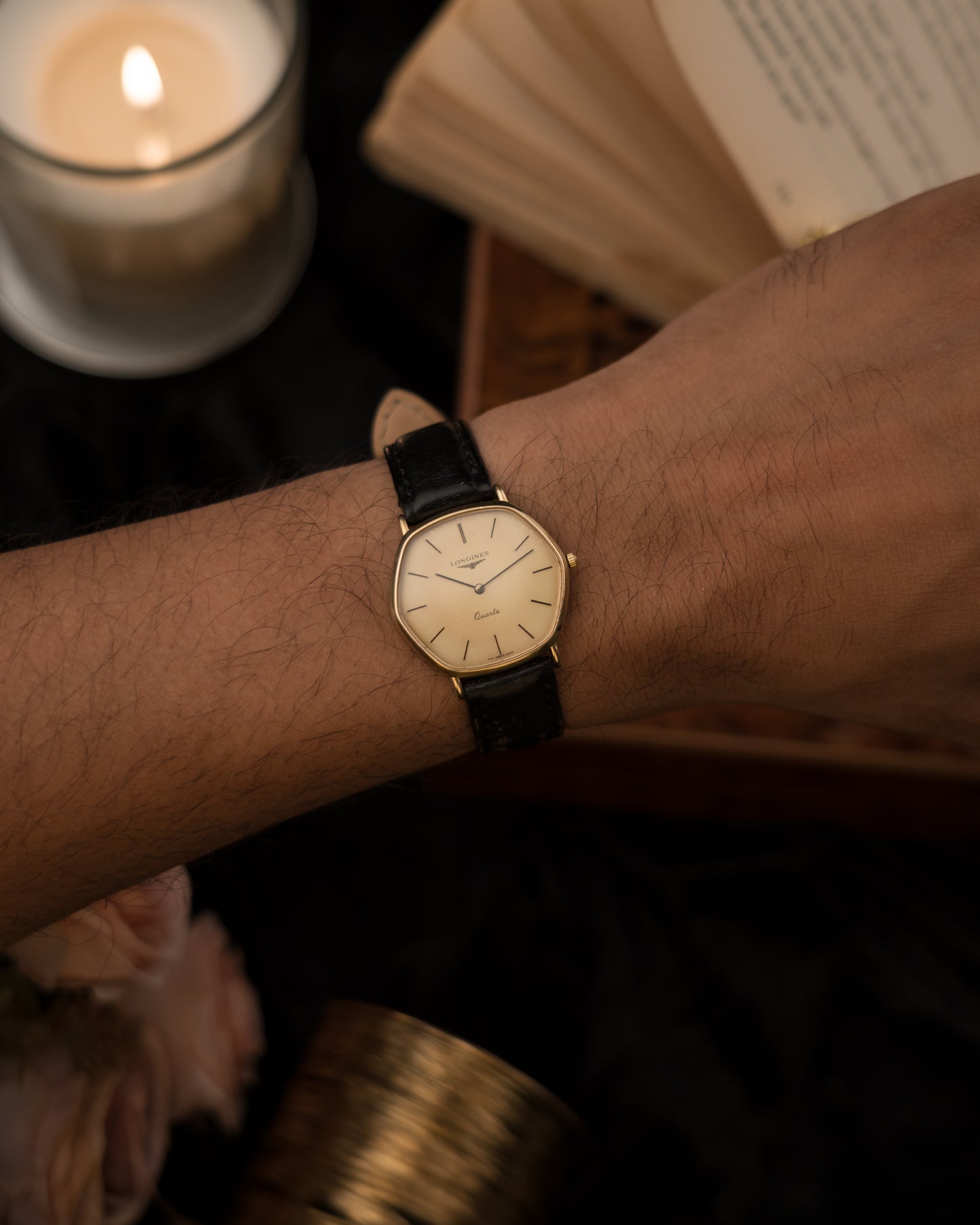 1980s Vintage Longines Octagonal