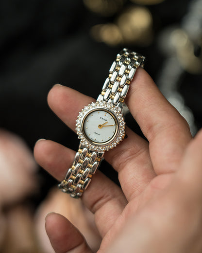 1990s Vintage Rado Diamond Bezel