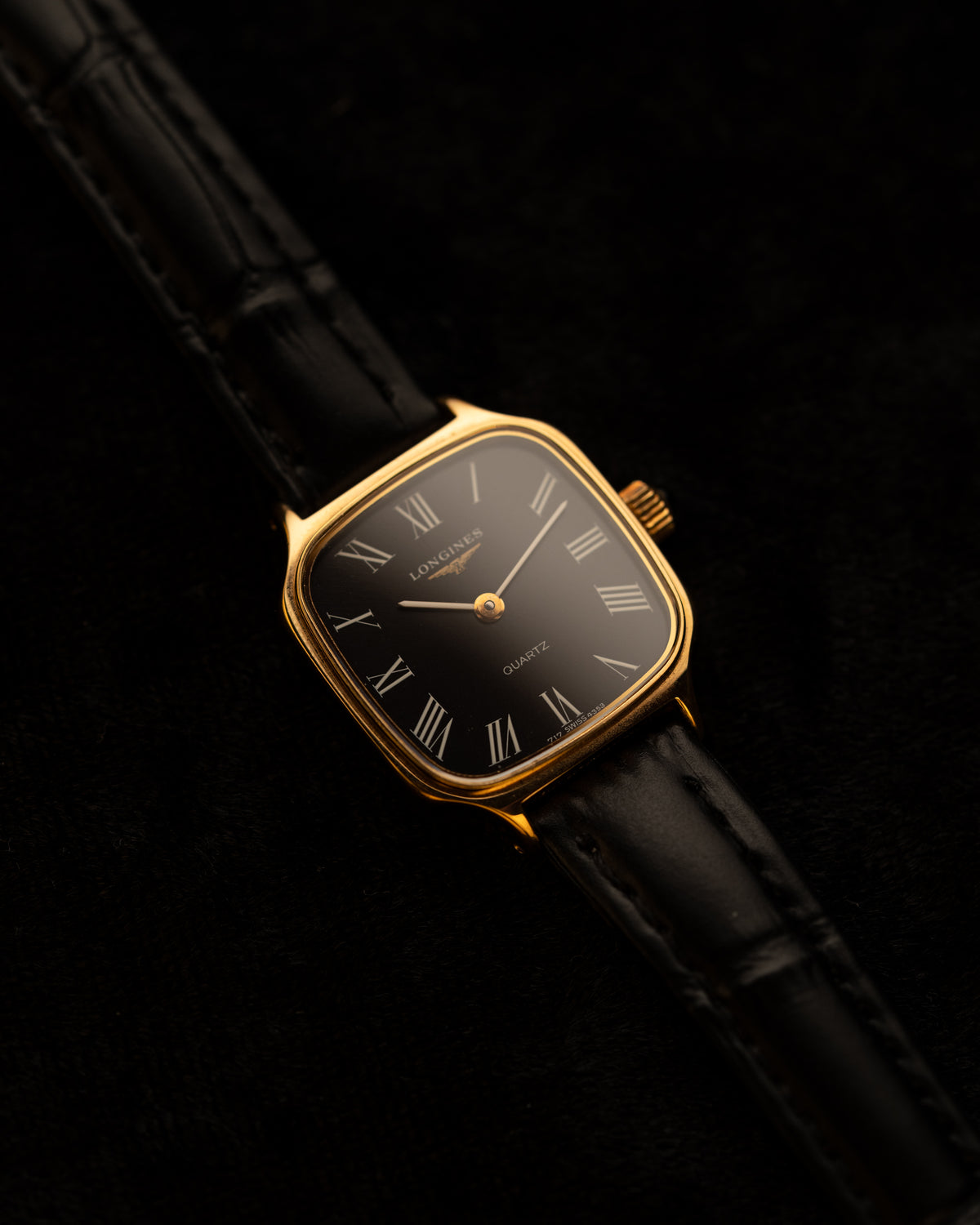 1980s Longines Noir Quartz