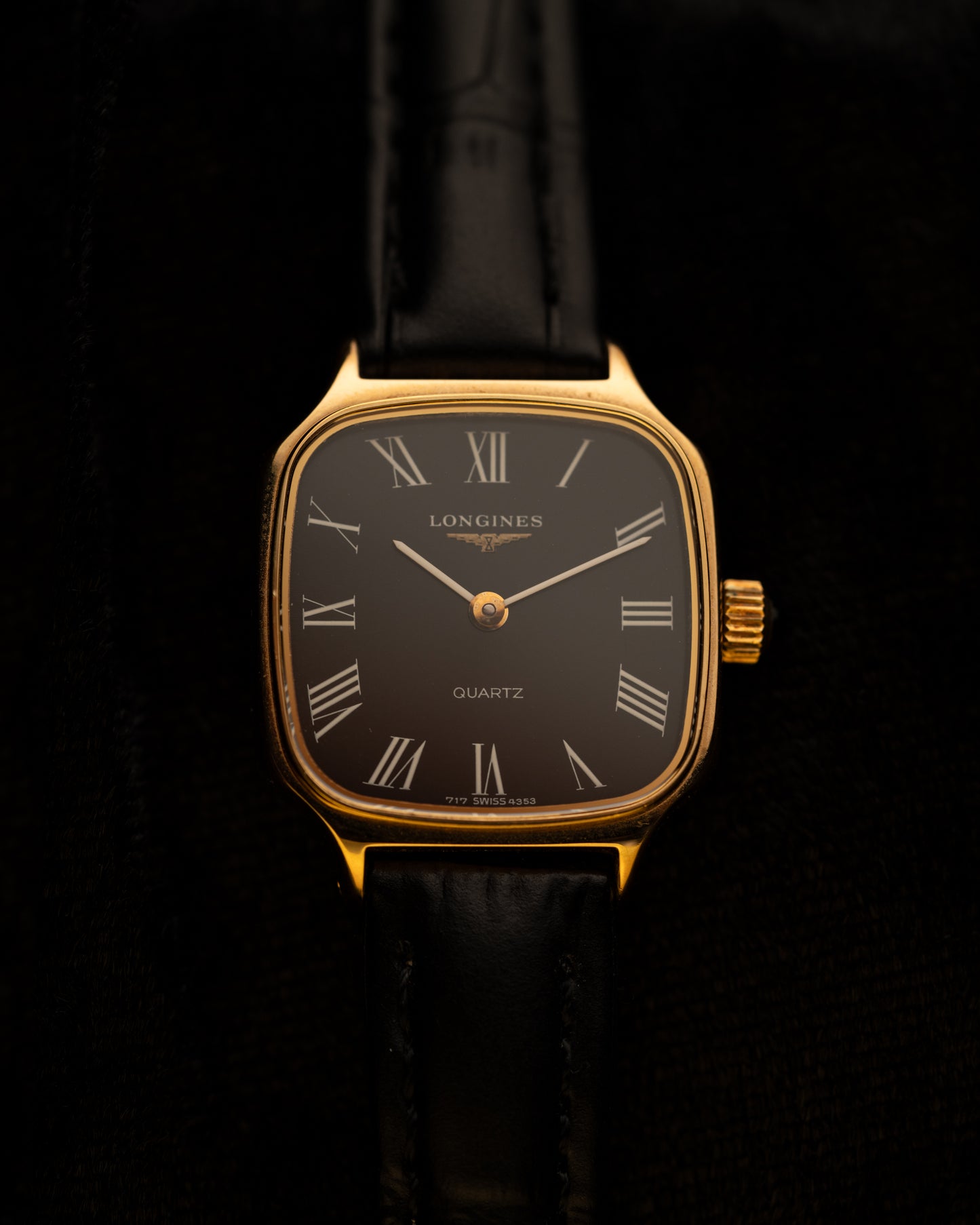 1980s Longines Noir Quartz