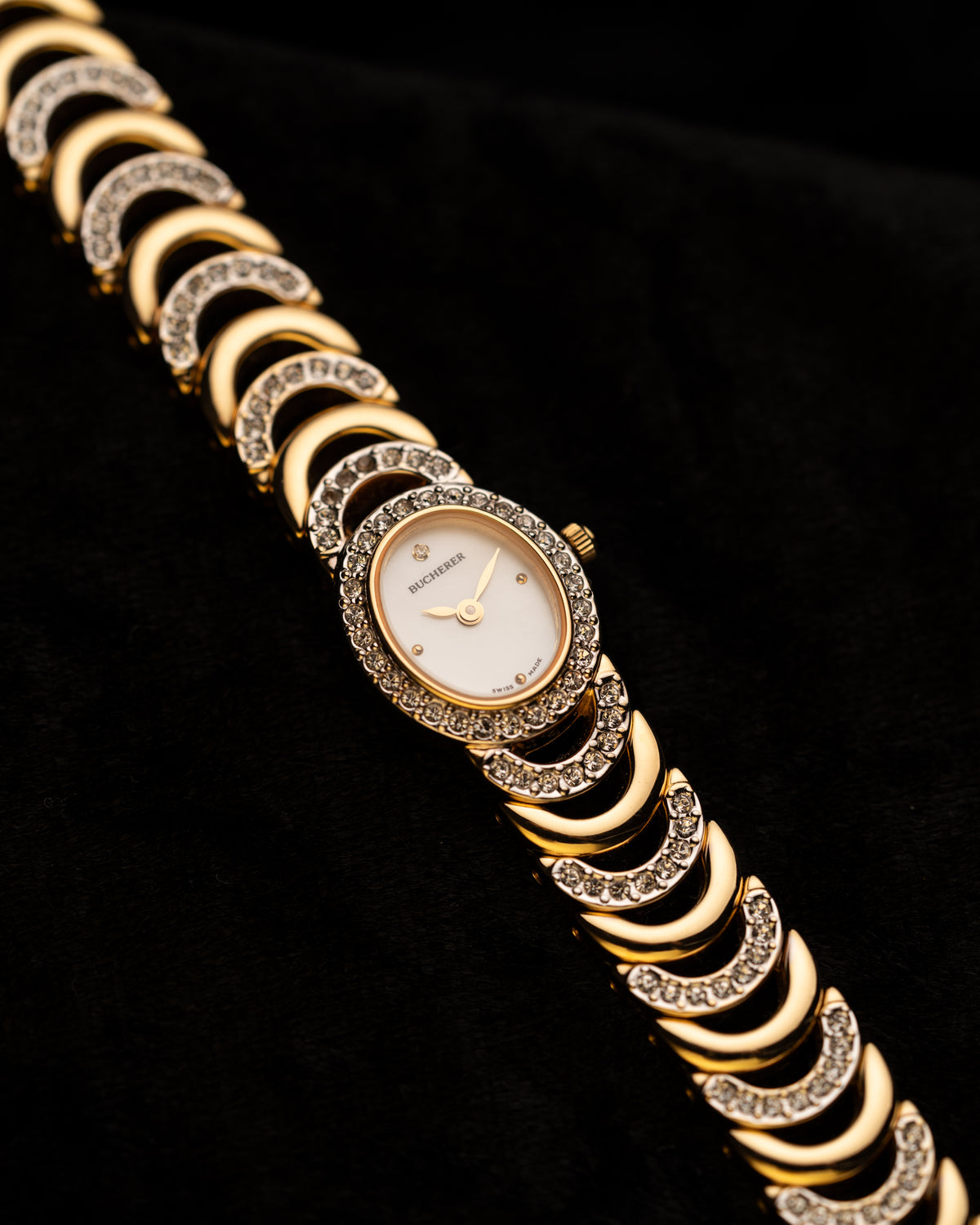 1980s Bucherer Crescent