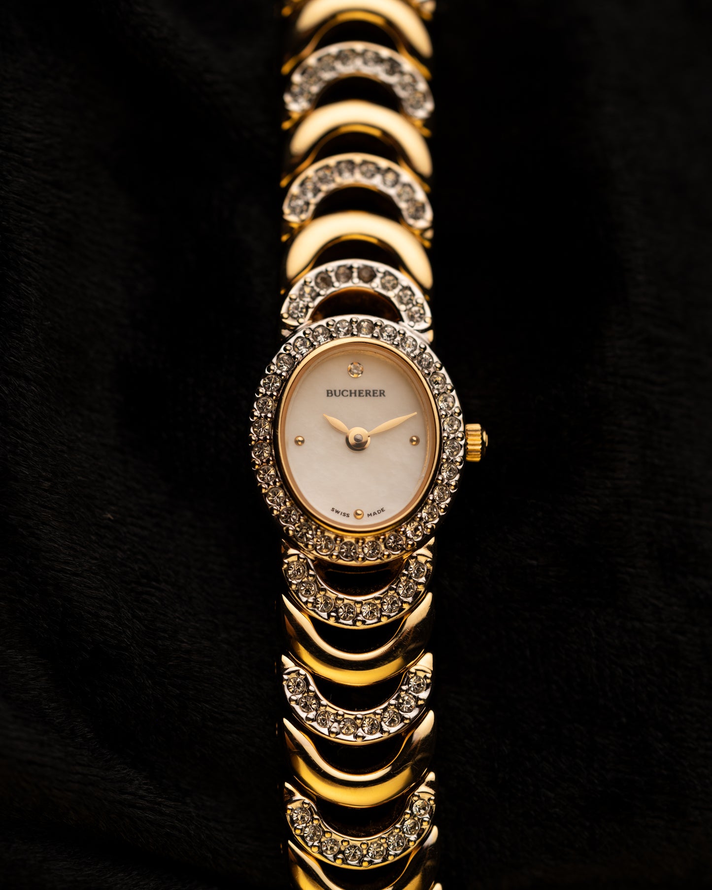 1980s Bucherer Crescent