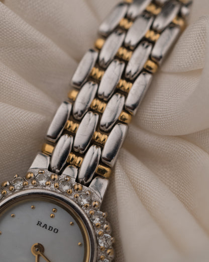 1990s Vintage Rado Diamond Bezel