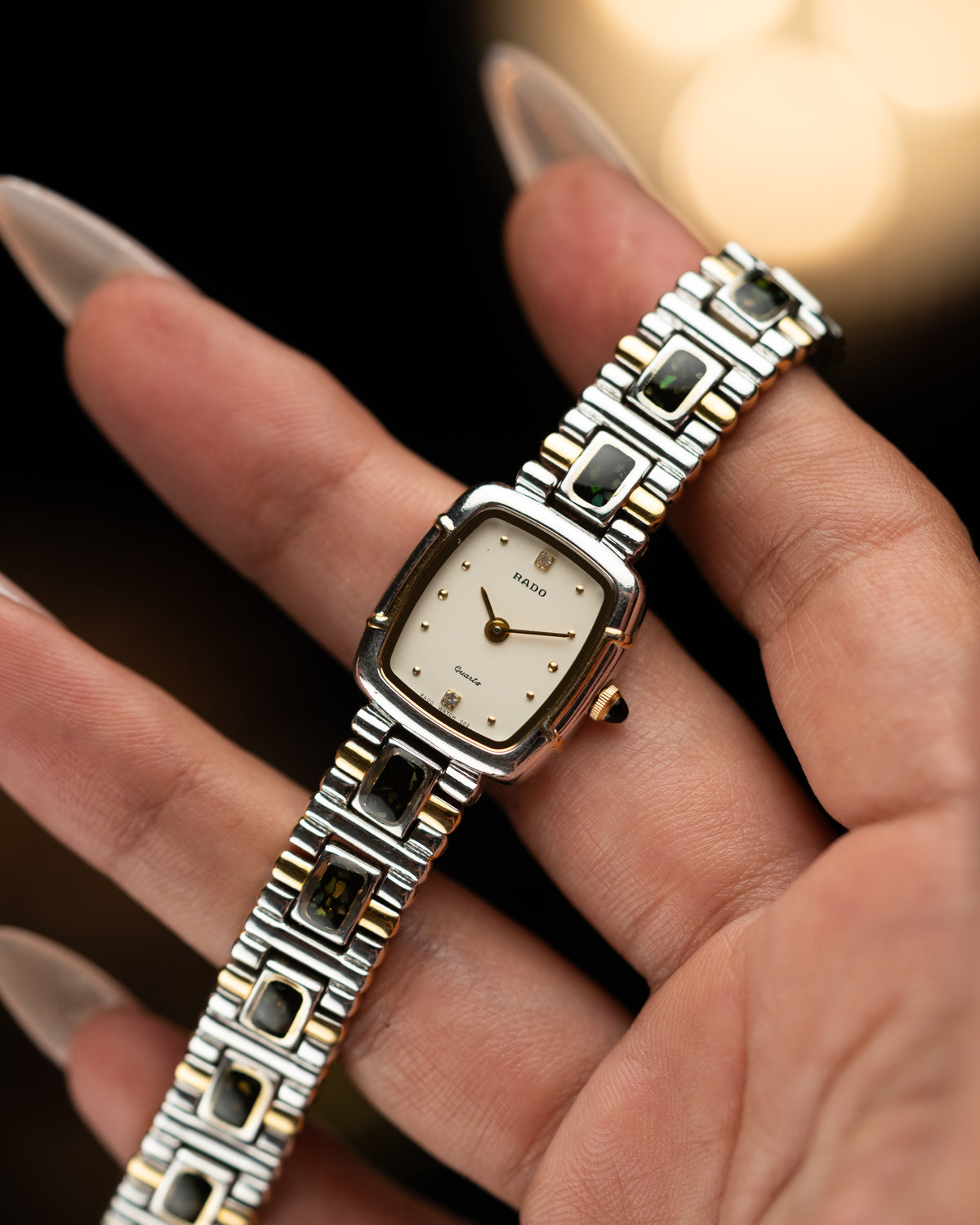 1990s Rado Opal Mosaic Bracelet