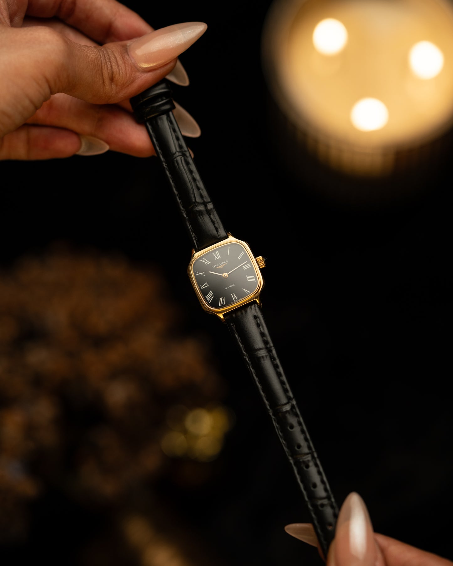 1980s Longines Noir Quartz