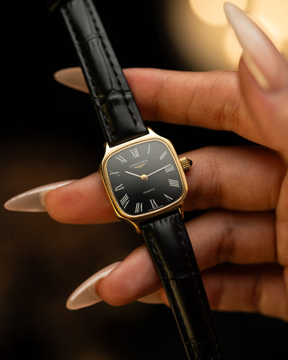 1980s Longines Noir Quartz