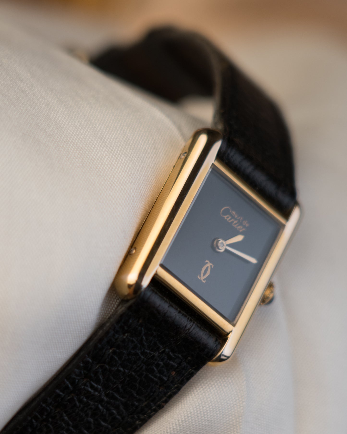 1980s Vintage Cartier ‘Must de’ Tank