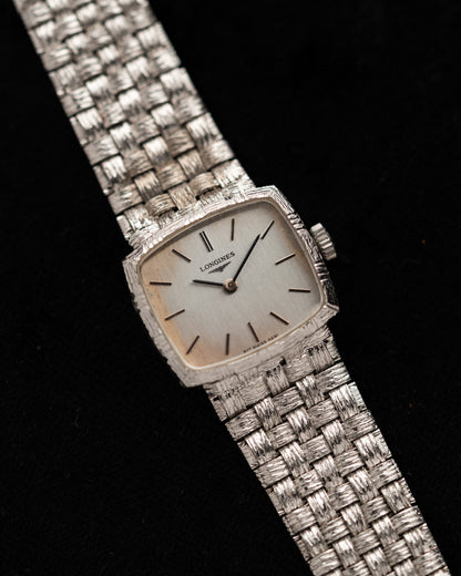 1970s Vintage Longines Woven Bracelet