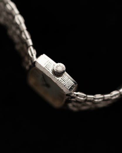 1970s Vintage Longines Woven Bracelet