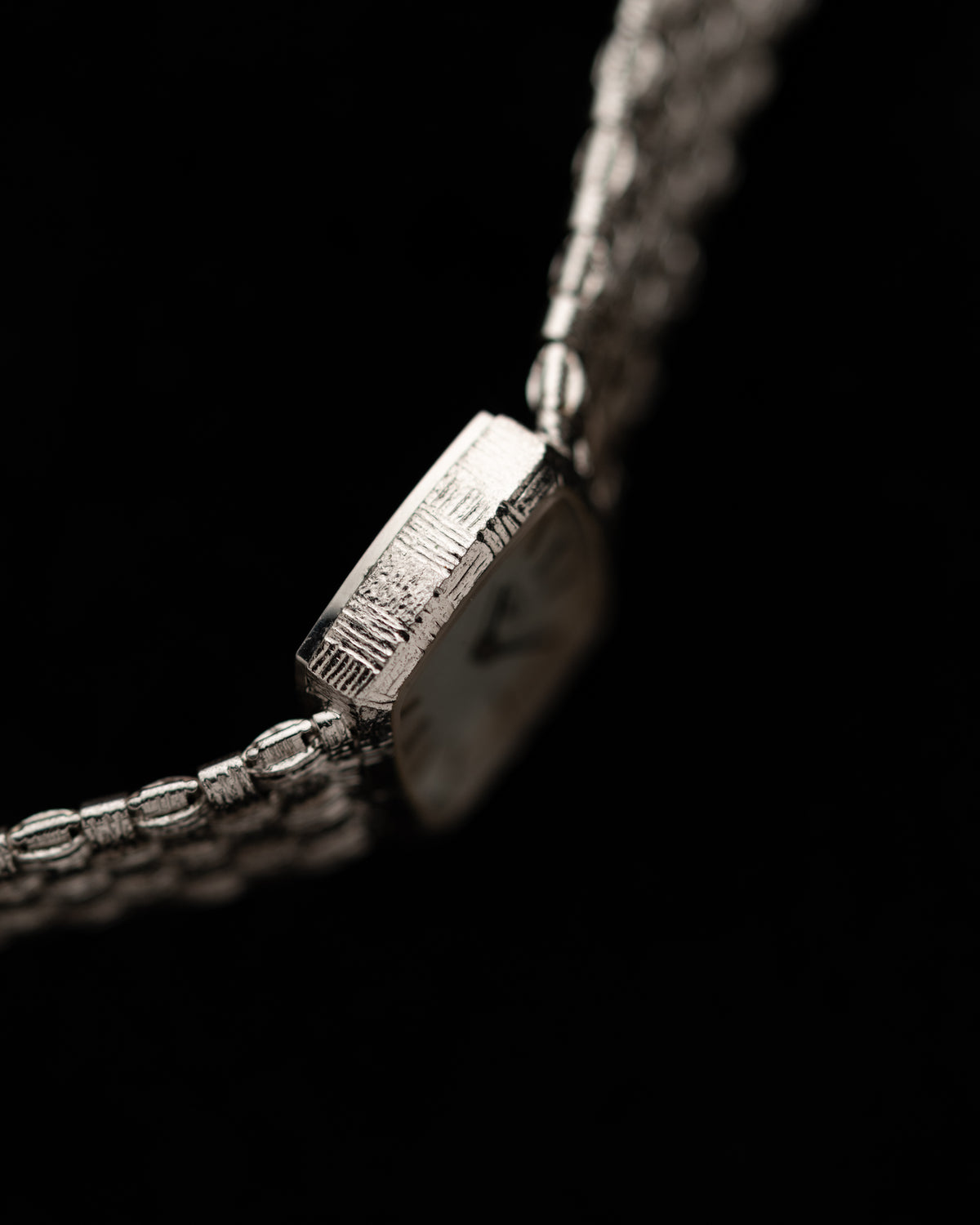 1970s Vintage Longines Woven Bracelet