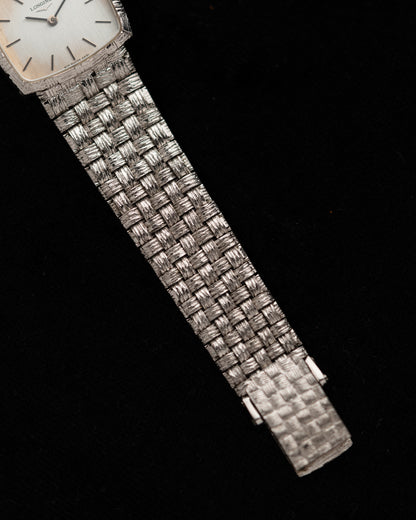 1970s Vintage Longines Woven Bracelet