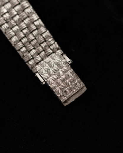 1970s Vintage Longines Woven Bracelet