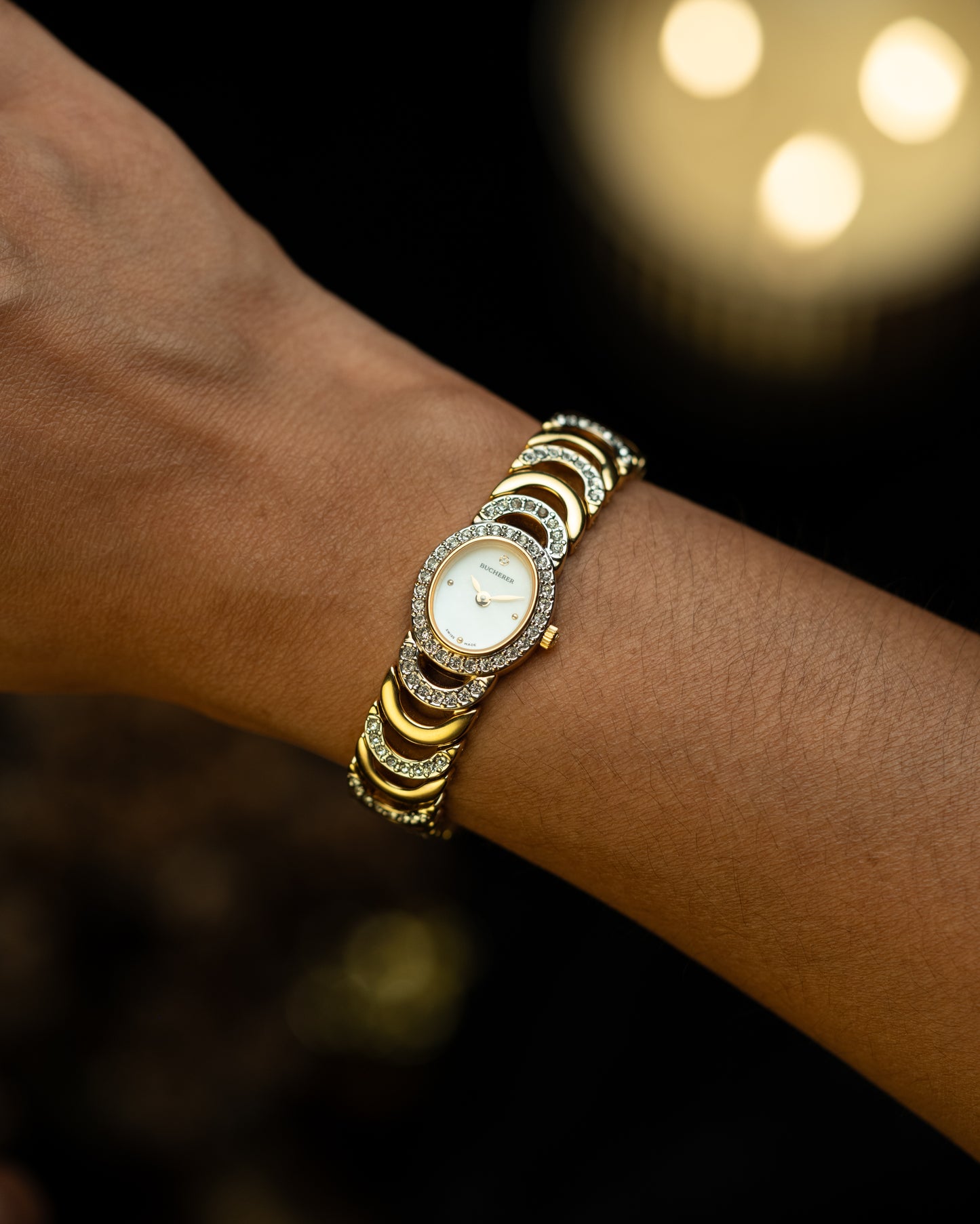 1980s Bucherer Crescent