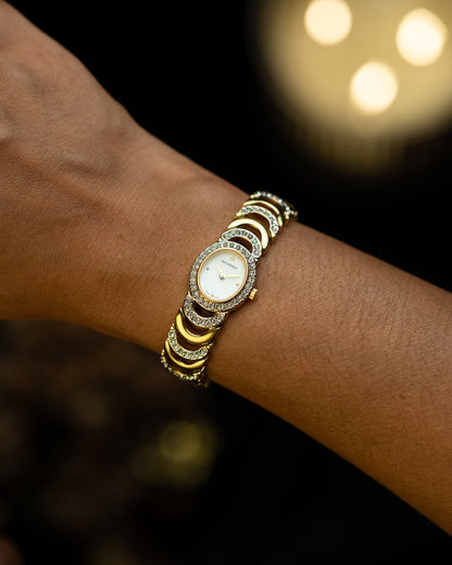 1980s Bucherer Crescent